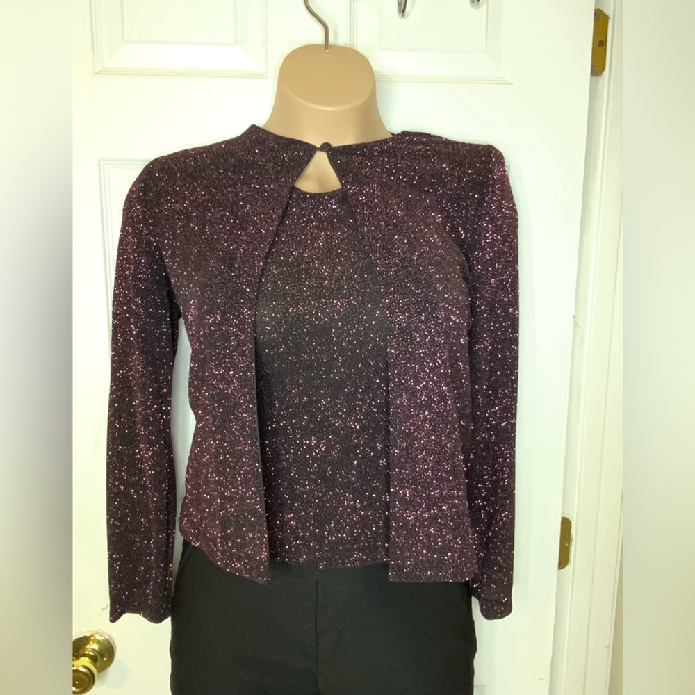 Women’s 2pc Glitter Blouse